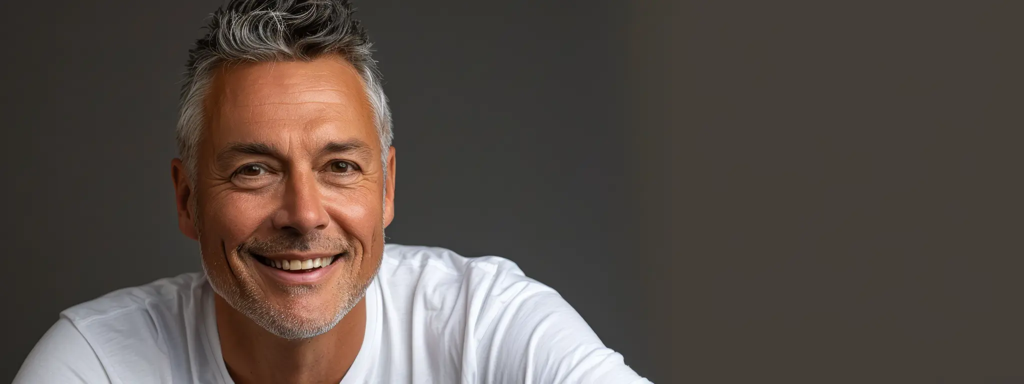 Confident mature man